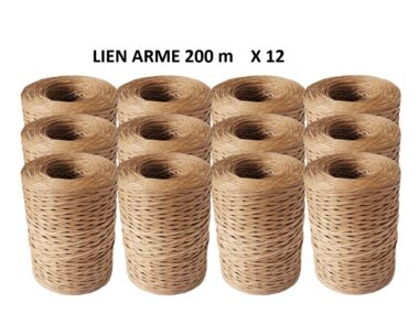 lien-arme-biofix-200-m-carton-x12-attaches-torsadees-fil-acier-0-36-mm-tomates-vignes-et-plantes-grimpantes